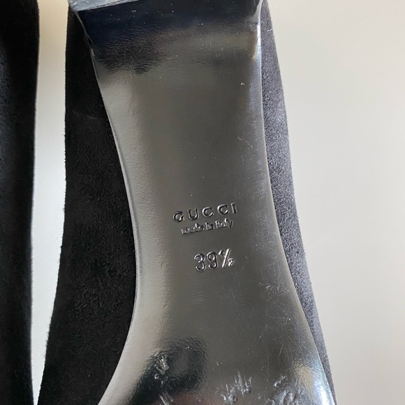 Gucci Jacqueline Studded Suede Pumps - Picture 15 of 16